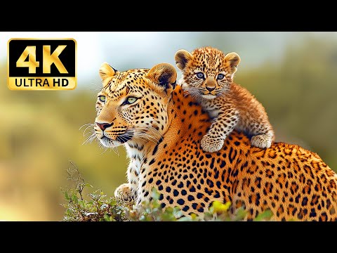Explore The 4K Animal World Tranquil Wildlife Moments And Soothing Music 