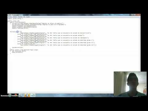 Programa IMC en NetBeans