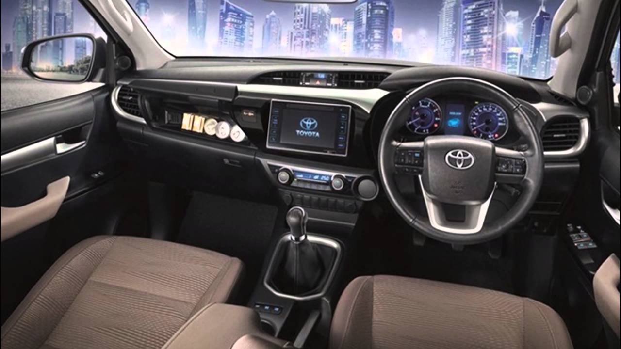 2016 Toyota Hilux Interior Diagram Schematic