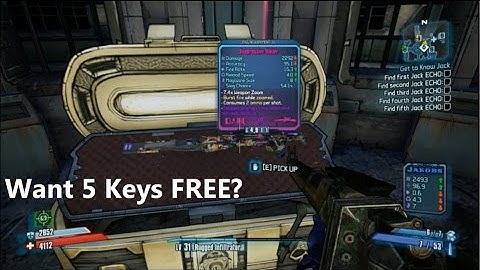 I Open 5 Keys in Borderlands 2 + FREE SHiFT CODES DECEMBER 2016!
