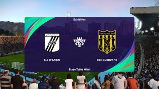 CS Sfaxien vs US Ben Guerdane (08/06/2023) Tunisian Ligue Professionnelle 1 PES 2021