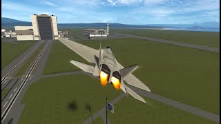 VF-22 Drakon V2 Landing & Flight Footage | KSP