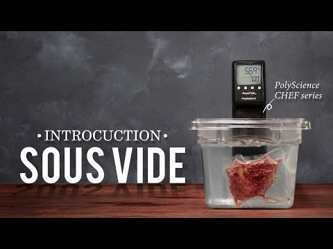 PolyScience CHEF series SOUS VIDE INTRODUCTION 폴리사이언스 쉐프 시리즈 수비드 소개 • COOKER FACE