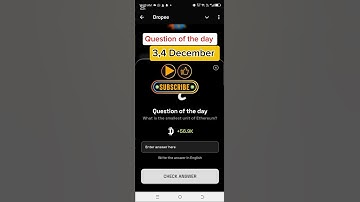 3,4 December 24 || dropee question of the day || dropee game daily task || dropee code solved