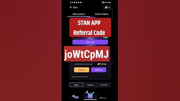 Stan app referral code | stan app ka referral code kya hai | stan app me referral code kya dale