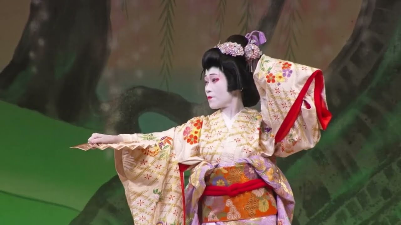 藤扇流 「長唄 男舞」 - YouTube