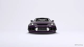I have designed a Nissan Silvia S15 from 3D Tuning.