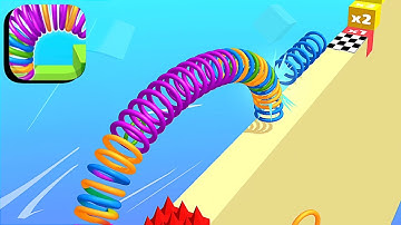 Slinky Run - All Levels Gameplay Android,ios (Part 13)