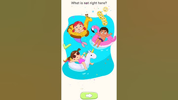 Delete Puzzle: Erase One Part 🔥What is not right here? 🧜‍♂️🏊‍♀️🏄‍♀️#shorts #youtubeshorts #youtube