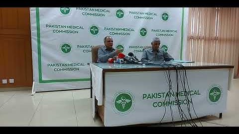 NMDCAT PMC VP PRESS CONFERENCE June 4| Ali Sudais | ACA Peshawar | NMDCAT