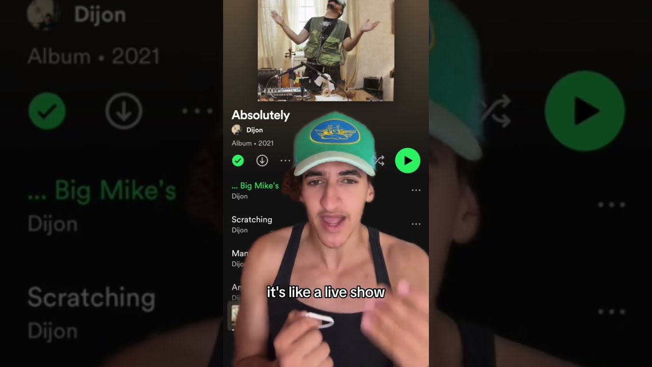 Dijon Makes Bad Music Absolutely Manytimes Dress Talkdown Annie Greenscreen