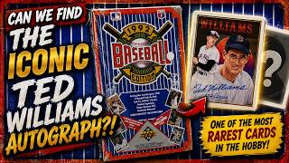 Can We Find the Rarest Ted Williams Card Ever Made 1992 Upper Deck #sportscards #baseballcards 174