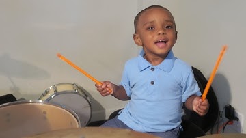 23 Month Old Drummer | Toddler Drummer