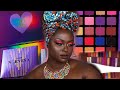 *NEW* NORVINA VOL.1 PALETTE + ANKARA HEADWRAP INSPIRED MAKEUP TUTORIAL FOR HOODED EYES | OHEMAA