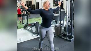 GLORIOUS DANISH FITNESS MODEL WORKOUT (Mia Sand)