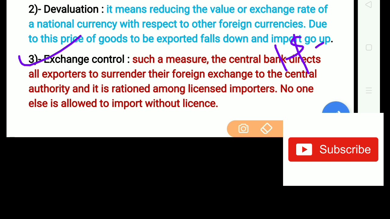 Measures To Correct Deficit In Balance Of Payment Macroeconomics