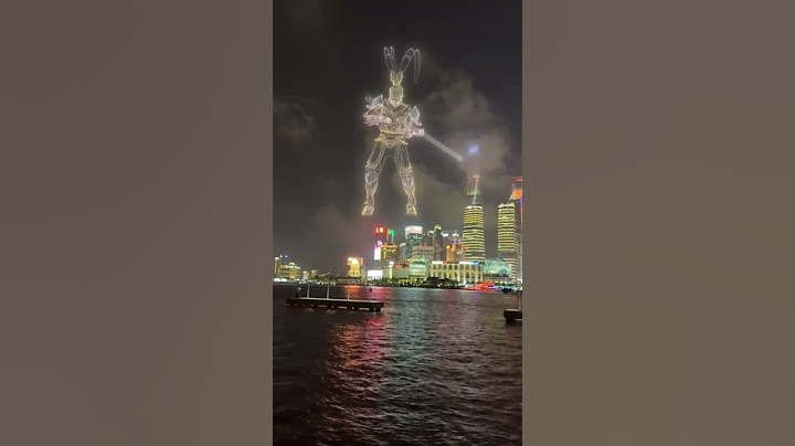 Next level China Drone and fireworks together #china #droneshow #fireworks #nextlevel