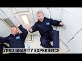 Thrillseekers pay 5000 to experience zero gravity