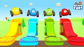 Learn Colors for Kids with Helper Cars: A Car Maker Machine - A Tow Truck & Trucks for Kids