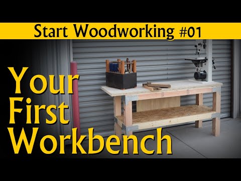 the no skill diy workbench build start woodworking series launch class one