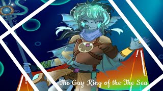 The Gay King of the Sea || Afterlife SMP Merling!Scott Speedpaint