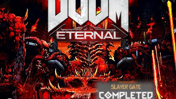 Doom Eternal - Super Gore Nest Gameplay: Nightmare Difficulty (PS4) +Slayer Gate