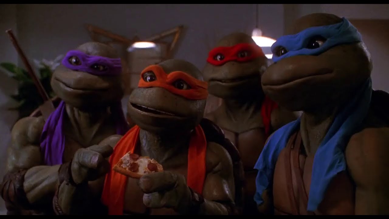 Teenage Mutant Ninja Turtles Ii 1991 Ninja Pizza Scene Hd Youtube