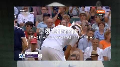 Roger Federer vs Grigor Dimitrov •WIMBLENDON 2017• (10/07/17)