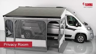 Markisenzelt Privacy Room F80, 300 Ducato video