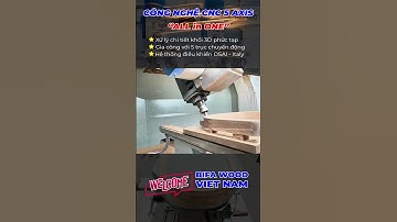 Công nghệ CNC 5 trục | Máy chế biến gỗ Semac #shorts