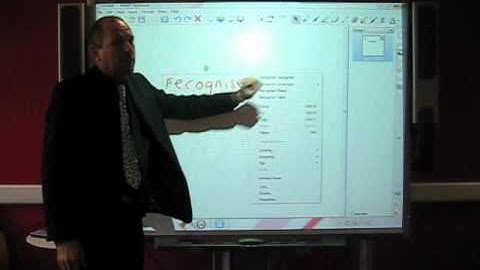 Handwriting Recognition on a Smart Board