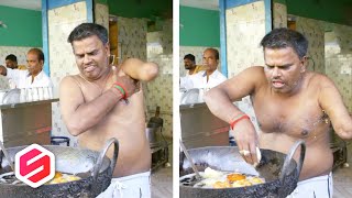 YAKIN MASIH MAU MAKAN, dari diinjak-injak sampai pakai ketiak Ini proses pembuatan makanan..