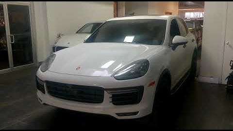 2018 Porsche Cayenne Turbo remote start