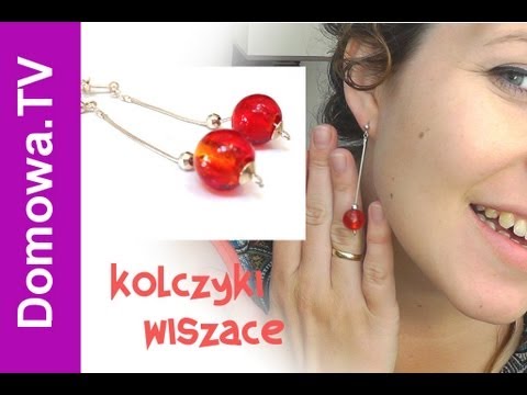 Jak zrobić kolczyki wiszące | Domowa.TV