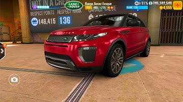 CSR 2 Range Rover Evoque Tune
