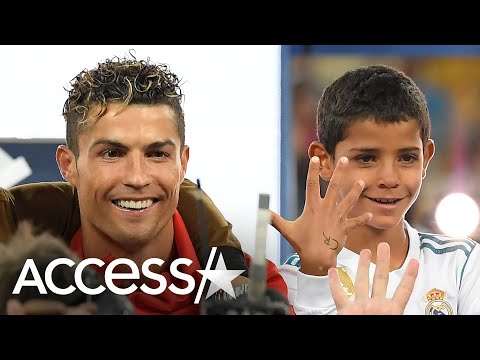 Video: Ronaldo's Son Opens Instagram And Appears In 4 Languages