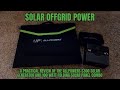 ALLPOWERS S300 SOLAR GENERATOR and 100 WATT FOLDING SOLAR PANEL COMBO REVIEW