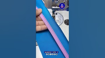 sewing tools and tutorial homemade edge wrapper📎       #shorts #youtubeshorts #sewing @MrBeast