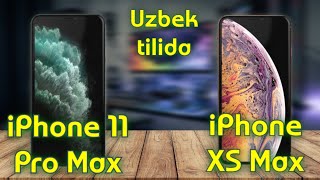 iPhone 11 Pro Max va iPhone XS Max o'zbek tilida
