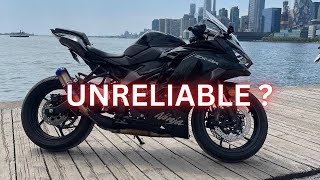 The Kawasaki Ninja ZX4R is UNRELIABLE