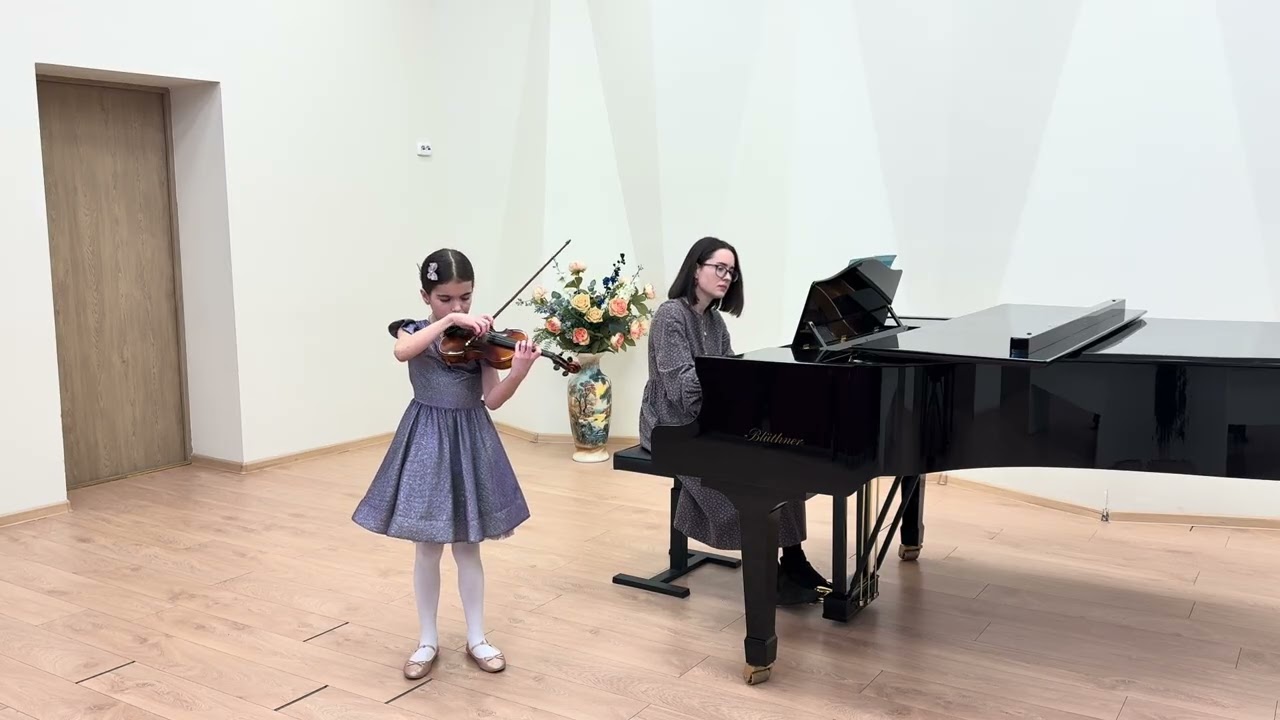 Е.Хубаи «Болеро» Анна Ивашкова, 9лет. Педагог Л.Лапчинская. Концертмейстер Ю.Лапчинская