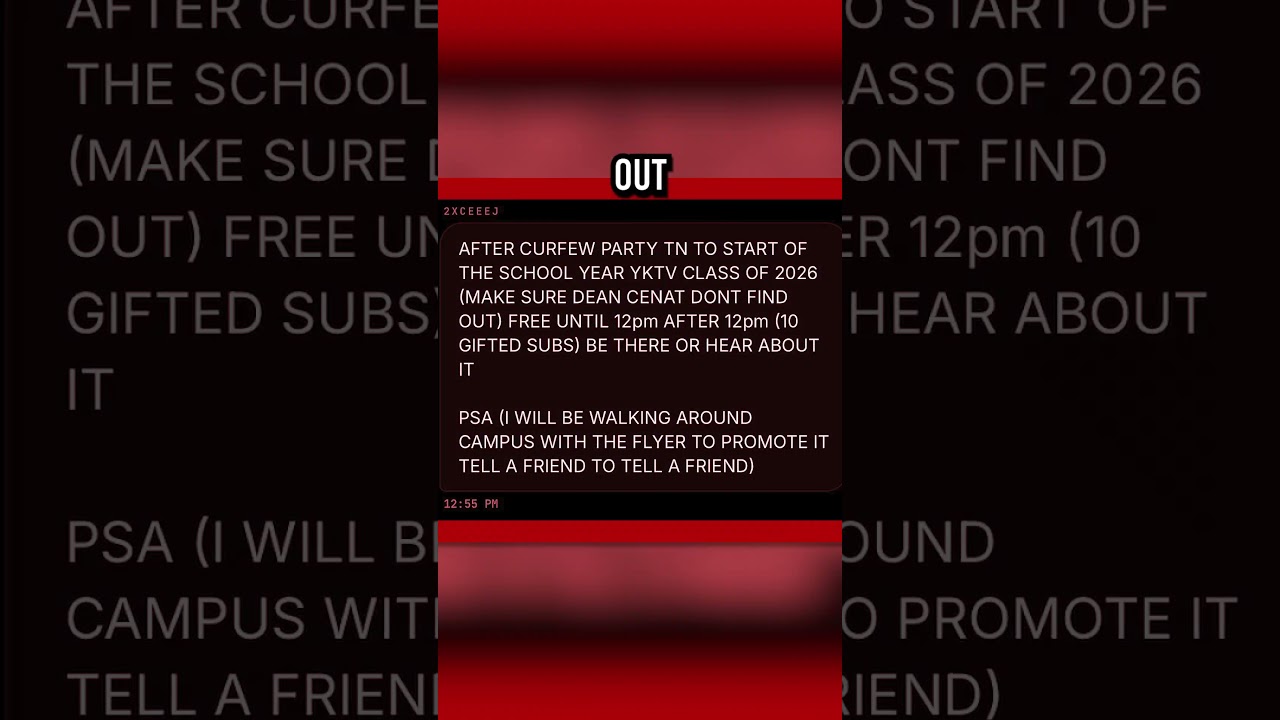 Kai Cenat Exposes A Student That Wanted To Plan A Party At First Day 😂