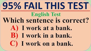 English Grammar Quiz 🌟Only 5% Can Pass This Grammar Test
