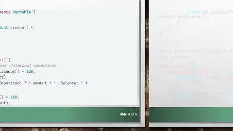 Designing a Multi-threaded Bank Account Simulation in Java