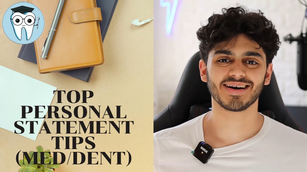 How to write the BEST MEDICAL/DENTAL personal statement | w/EXAMPLE - YouTube