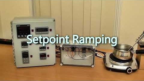 Setpoint Ramping with West PID Temperature Controllers