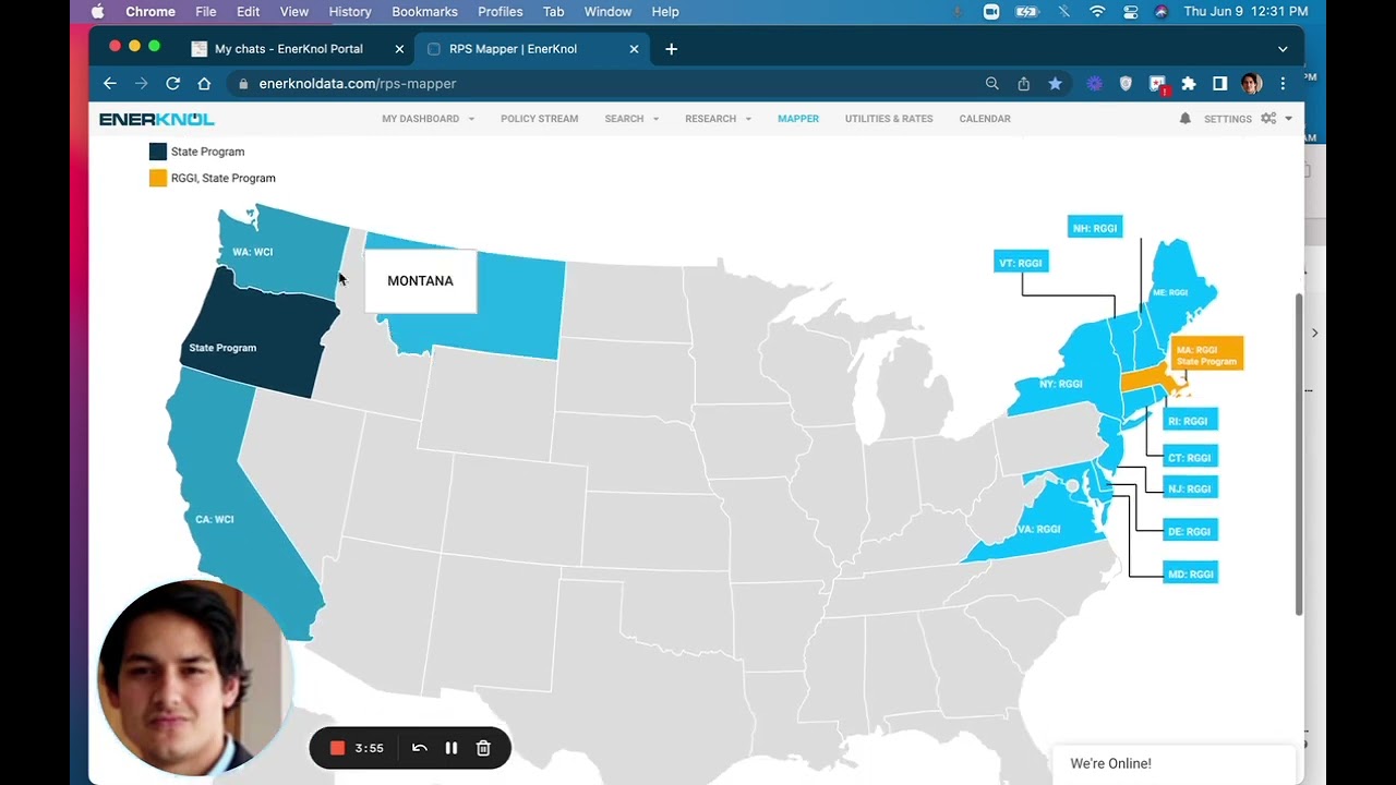 Access Regional Carbon Pricing Initiative Program Information Utilizing the Latest EnerKnol Mapper
