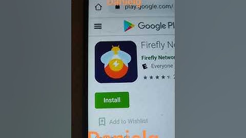 firefly network setup account