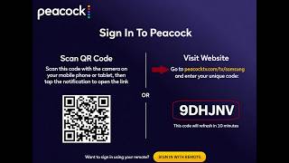 peacocktv.com/tv/samsung - Peacock TV Activate on Samsung TV