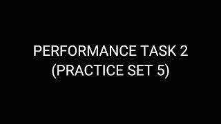 Famous PERFORMANCE TASK 2// PRACTICE SET 5 Net Worth